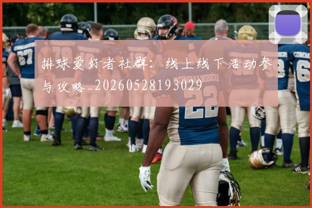 排球爱好者社群:线上线下活动参与攻略_20260528193029
